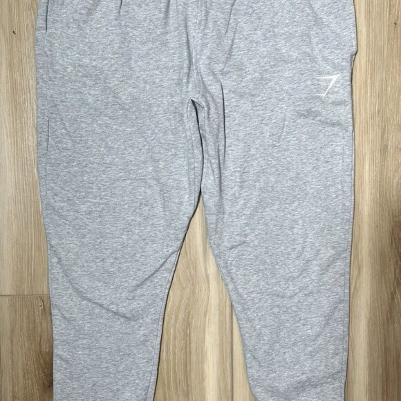 GYMSHARK Gray Athletic Drawstring Joggers Women Size Small - Picture 1 of 16